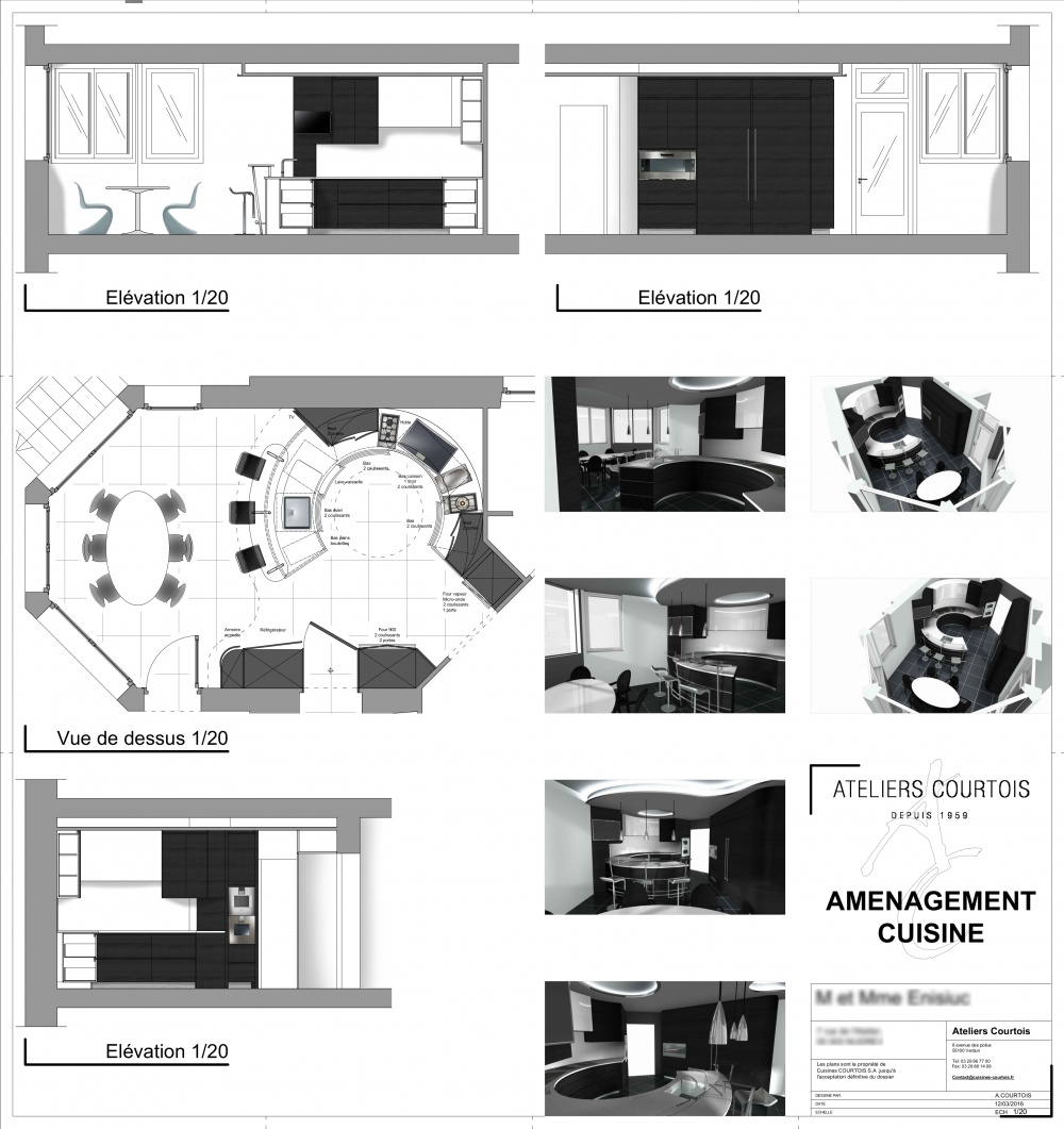 Planche de présentation