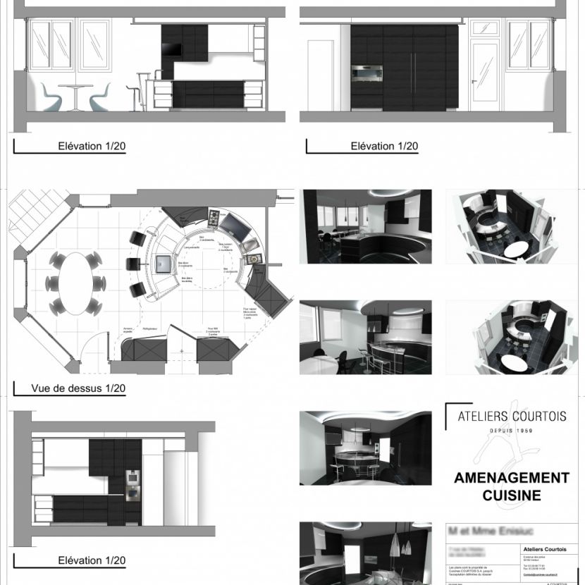 Planche de présentation